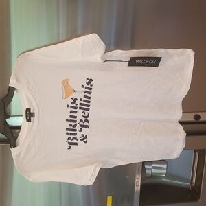 💕WILDFOX💕 Bikinis & Bellinis Graphic Tee L NWT